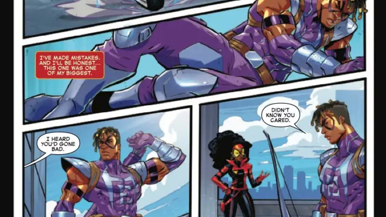 Edge of Spider-Verse #4 Preview: Jessica Drew Swings In