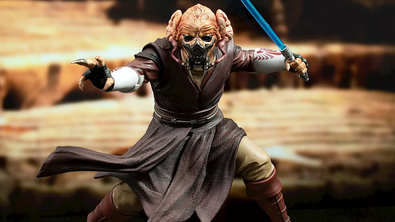 Star Wars: New Star Wars: Attack of the Clones Plo Koon Statue Coming ...