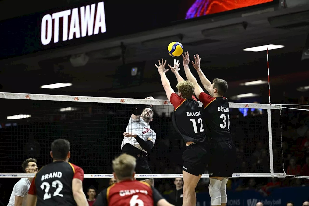 Marr scores 27 but Canada falls to Slovenia 3-2 in Volleyball Nations League