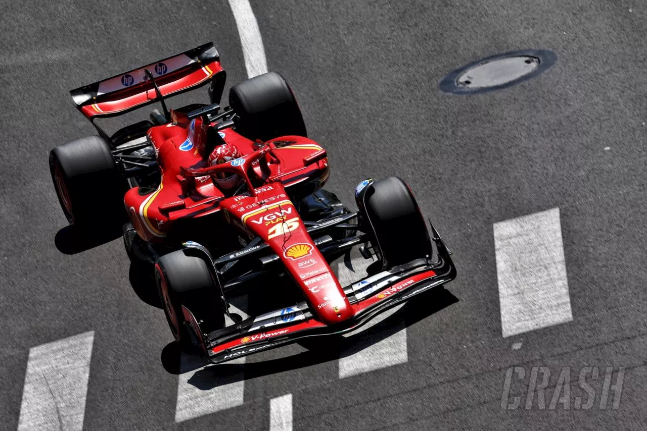 Charles Leclerc beats Oscar Piastri to take Monaco pole, Max Verstappen only sixth