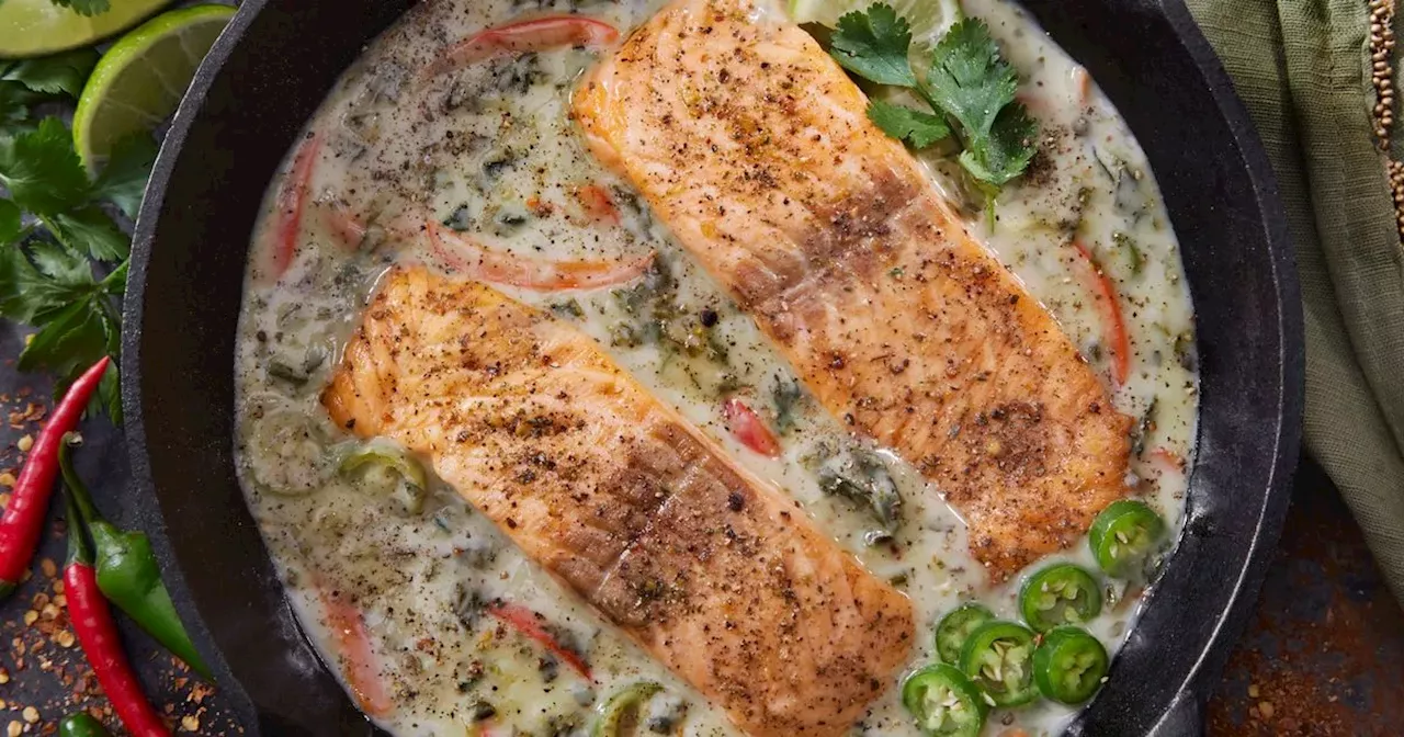 Mary Berry's Thai-style salmon traybake cooks in 25 minutes