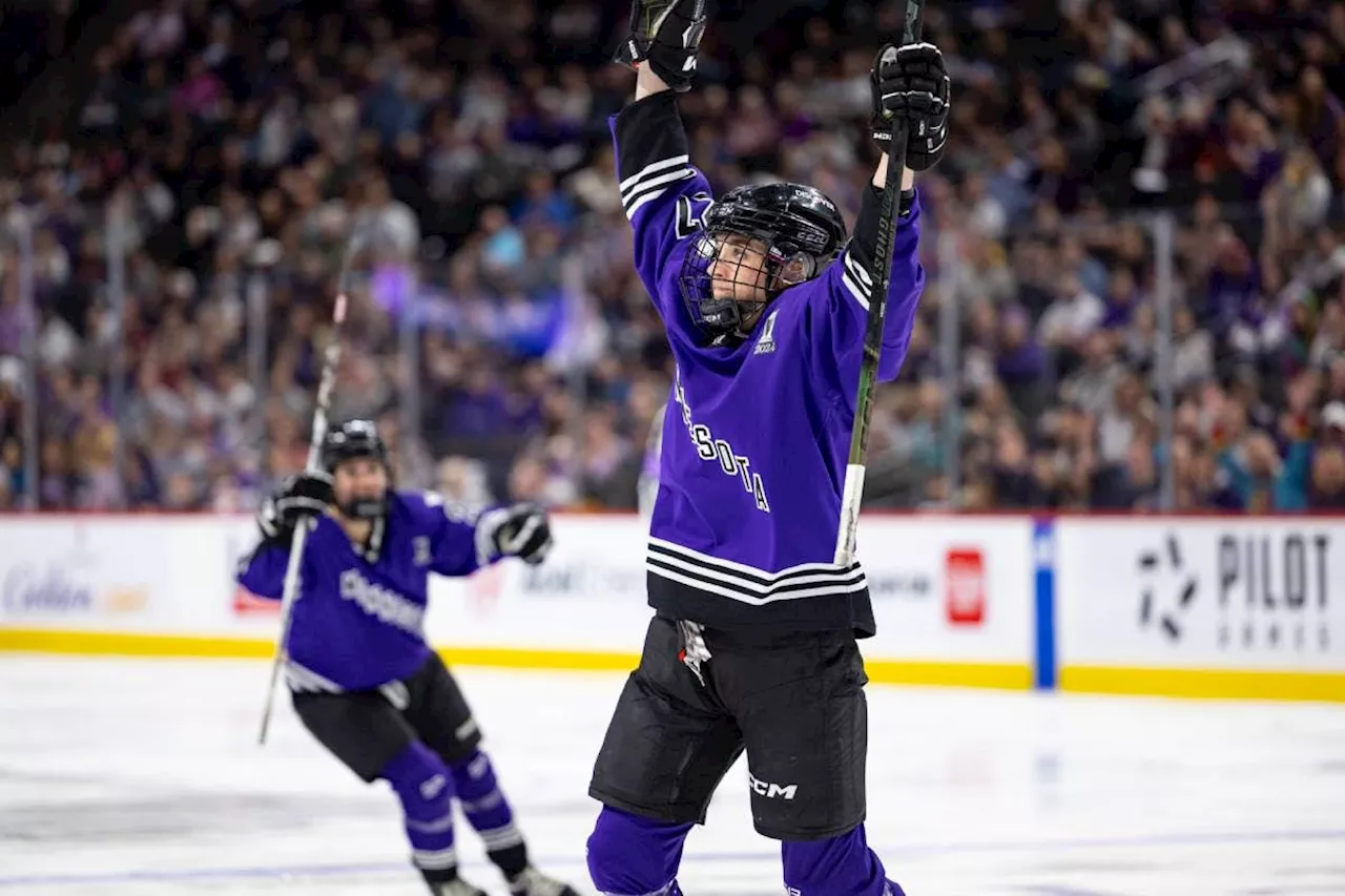 PWHL Minnesota wins Game 3 over Boston, take 2-1 series lead