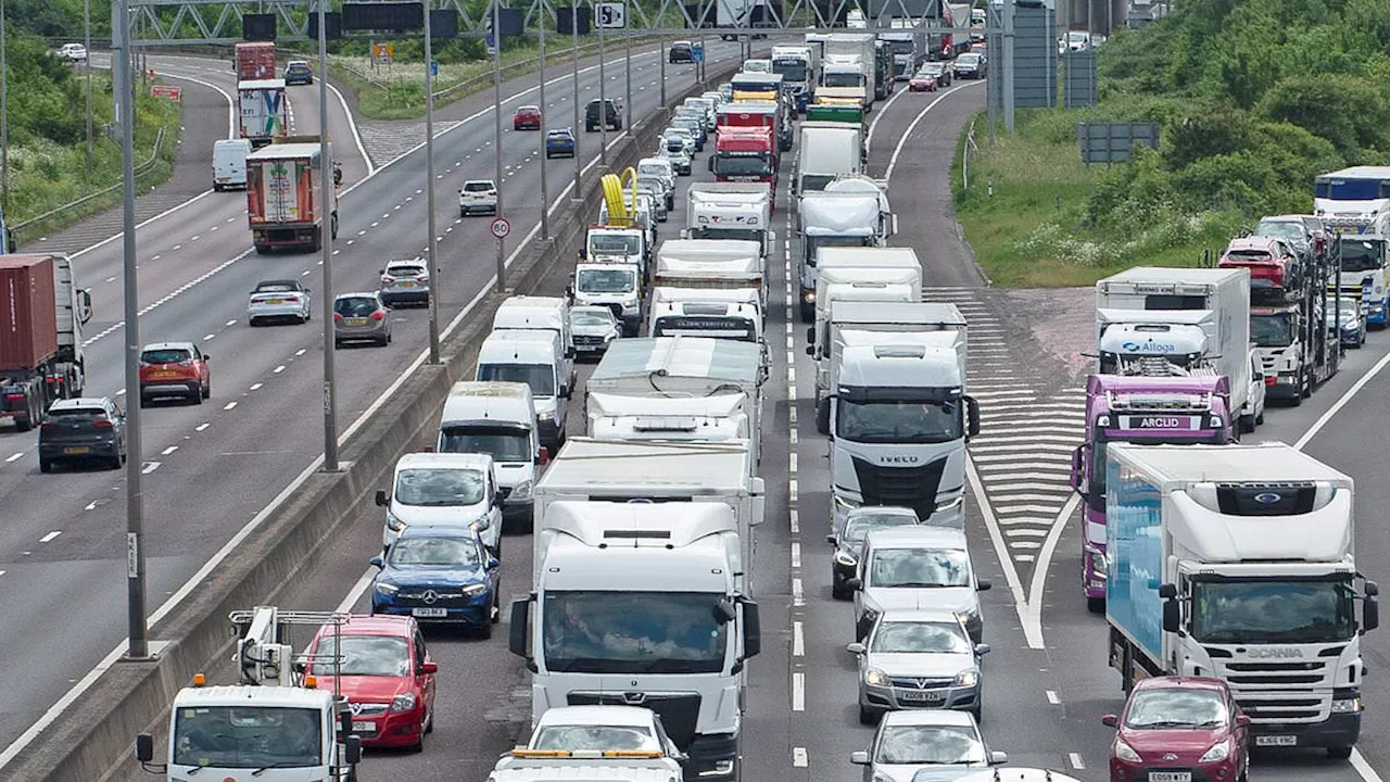 Hugh Grant gets stuck in five-hour queues during bank holiday getaway chaos