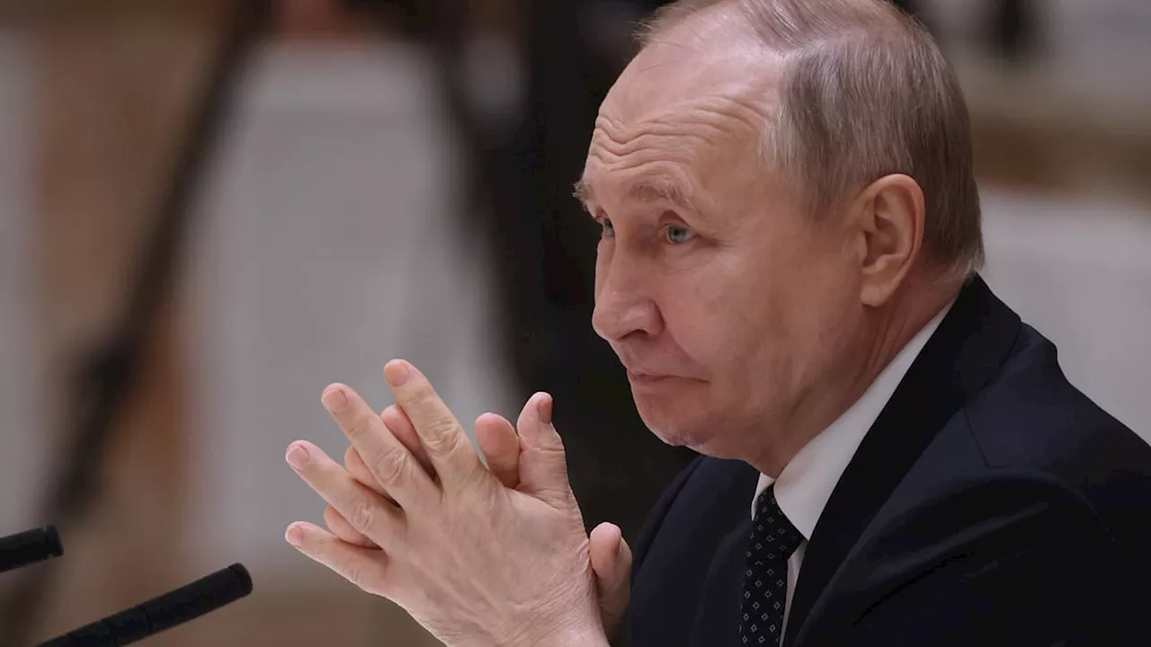 Vladimir Putin looks weak and frail amid ongoing rumours over the Russian President's health