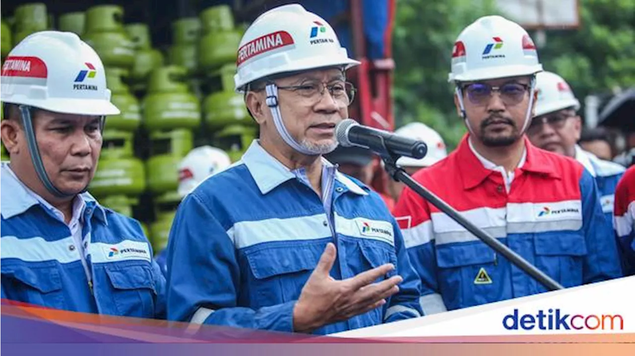 Zulhas Ancam Cabut Izin SPBE Nakal Kurangi Isi LPG 3 Kg