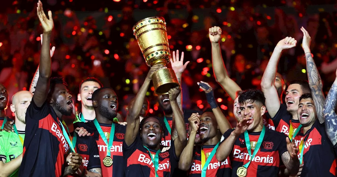 El Bayer Leverkusen de Palacios ganó la Copa de Alemania