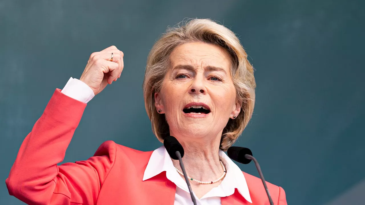 Rechte Parteien: von der Leyen sieht Europawahl als Richtungswahl