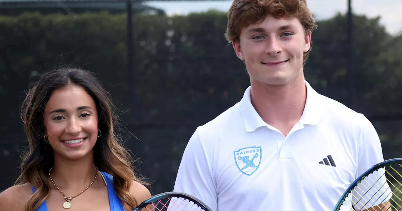 HA's Piedra and Bilbeisi earn Dothan Eagle tennis awards