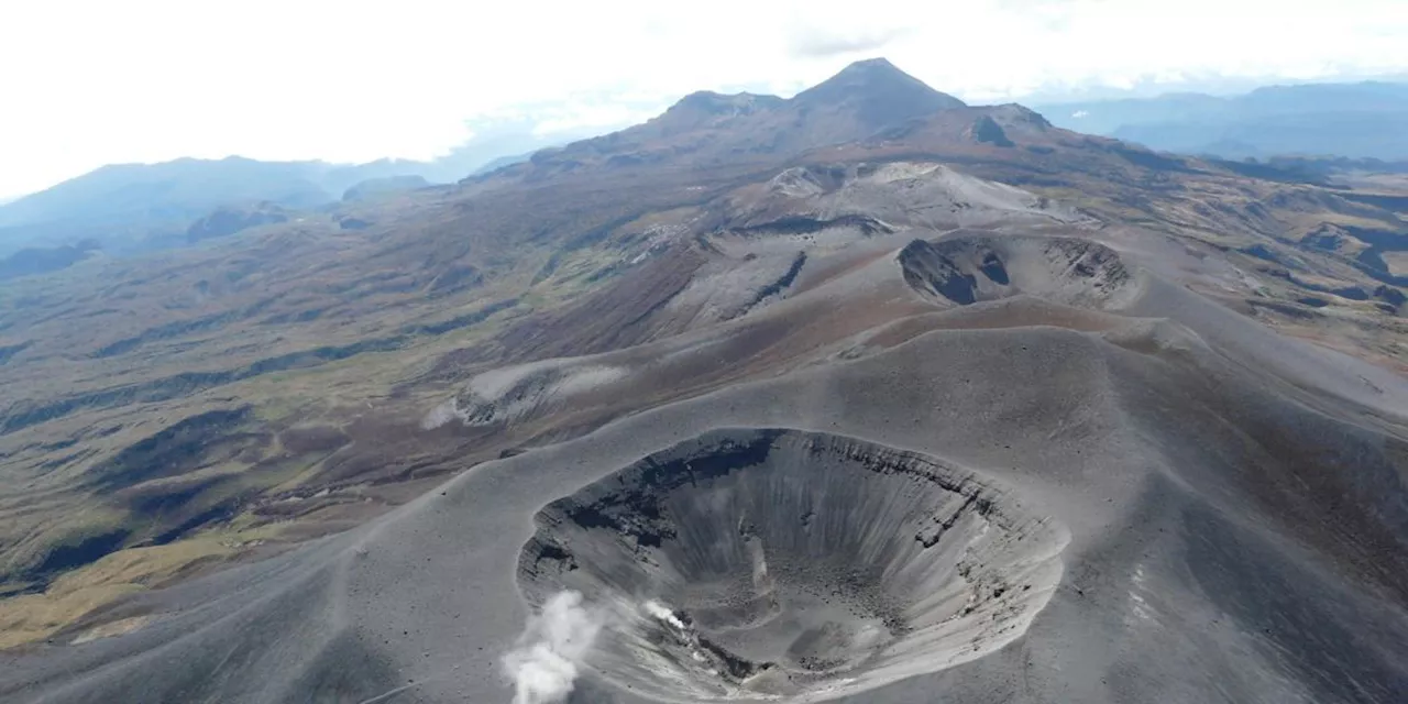 Incrementa actividad sísmica en el volcán Puracé en el Cauca