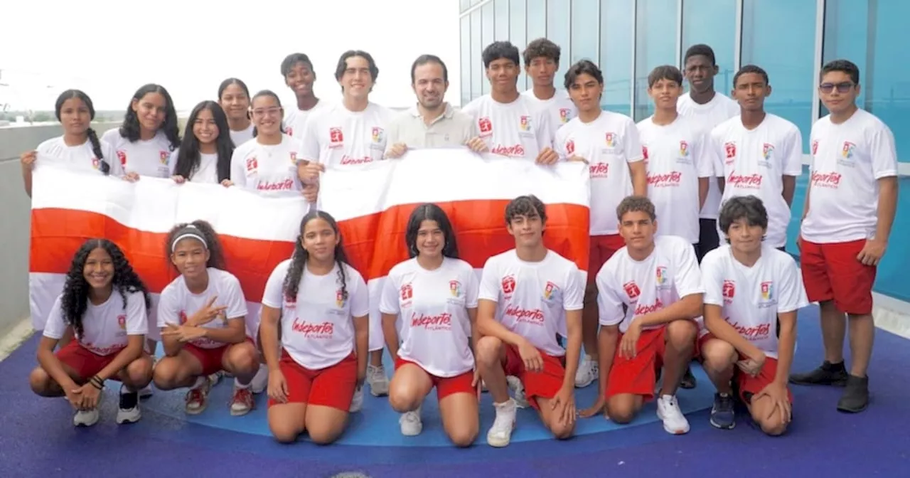 106 estudiantes de Atlántico a la final Nacional de Juegos Intercolegiados