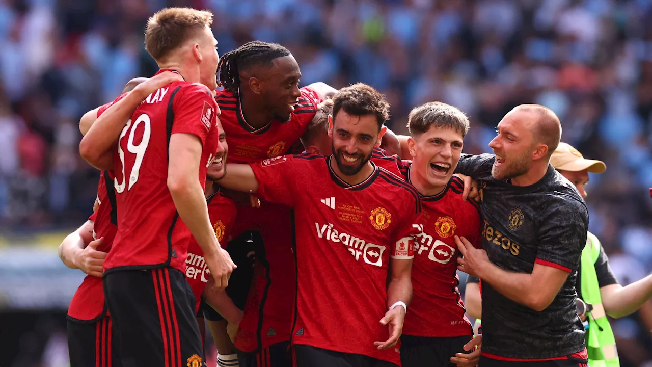 Manchester United gewinnt FA-Cup-Finale gegen Manchester City - Team von Pep Guardiola verpasst das Double