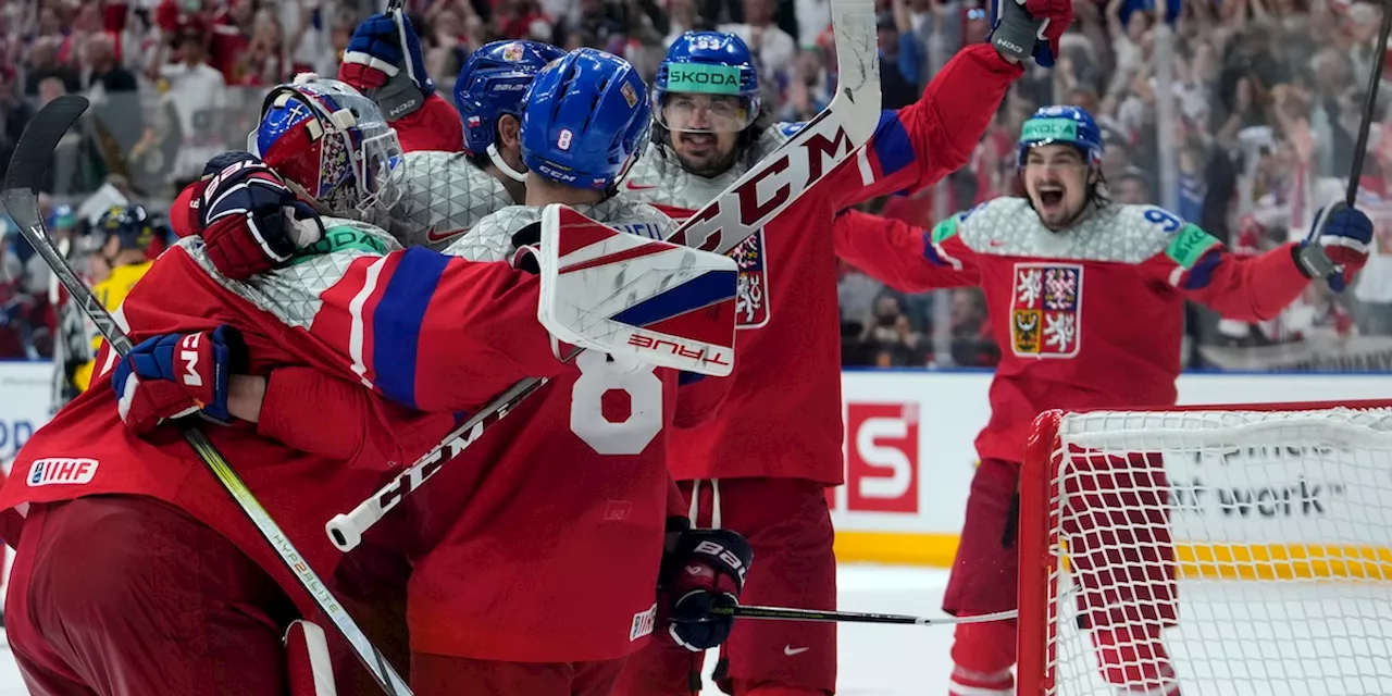 Eishockey-WM: Tschechien trifft im Endspiel auf die Schweiz