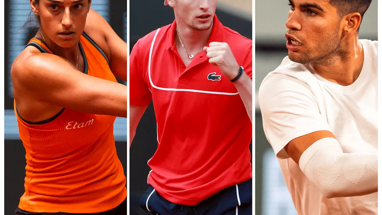 Le programme de dimanche à Roland-Garros : 8 Français sur les courts dont Caroline Garcia et Ugo Humbert, Carl