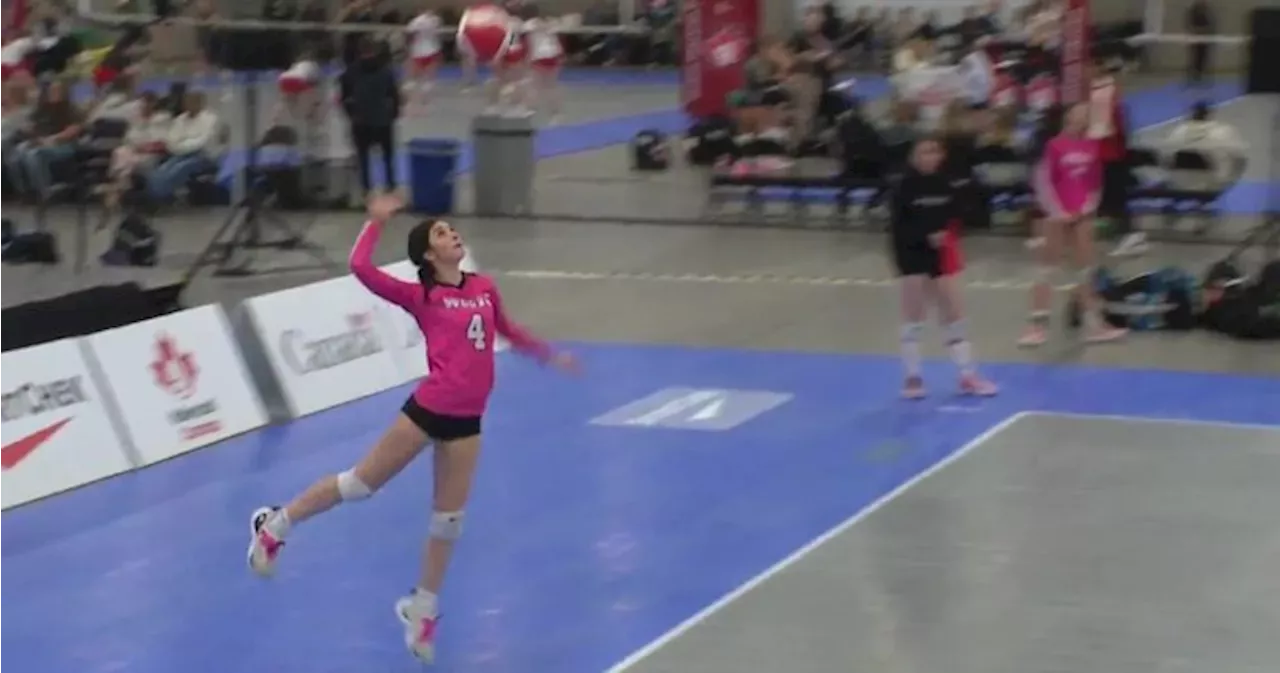 Edmonton Expo Centre Bump, set, spike youth volleyball national