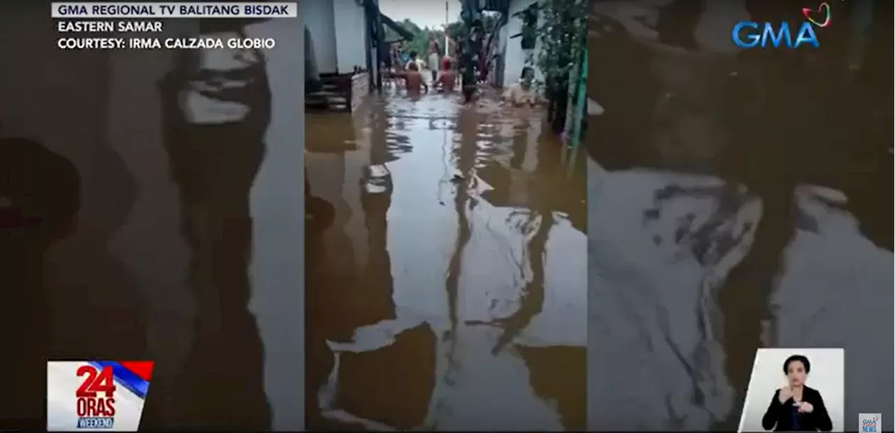 Aghon causes floods in Eastern Visayas, knocks down trees in Bicol