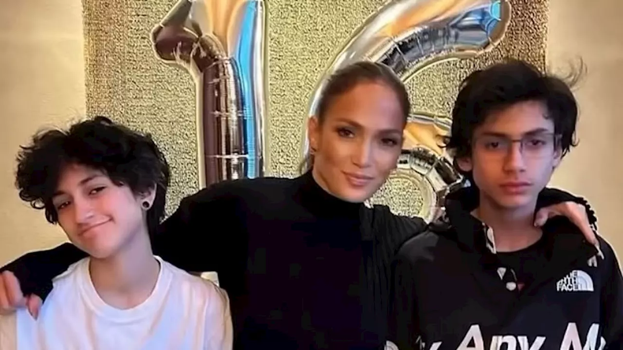 Meet Jennifer Lopez's twins Max and Emme