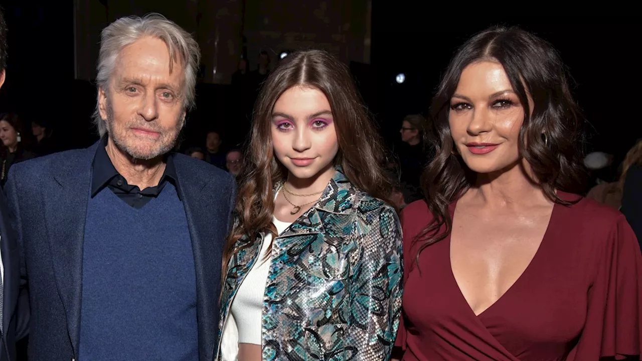 Michael Douglas' mini-me daughter Carys, 21, looks unreal in fresh-faced vacation photos