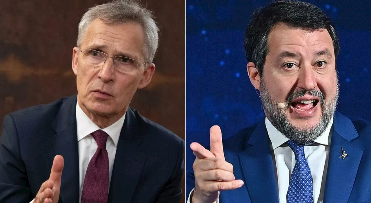 Stoltenberg, no di Salvini: «Togliere il divieto a Kiev? Non se ne parla». Conte: «Ulteriore escalation»