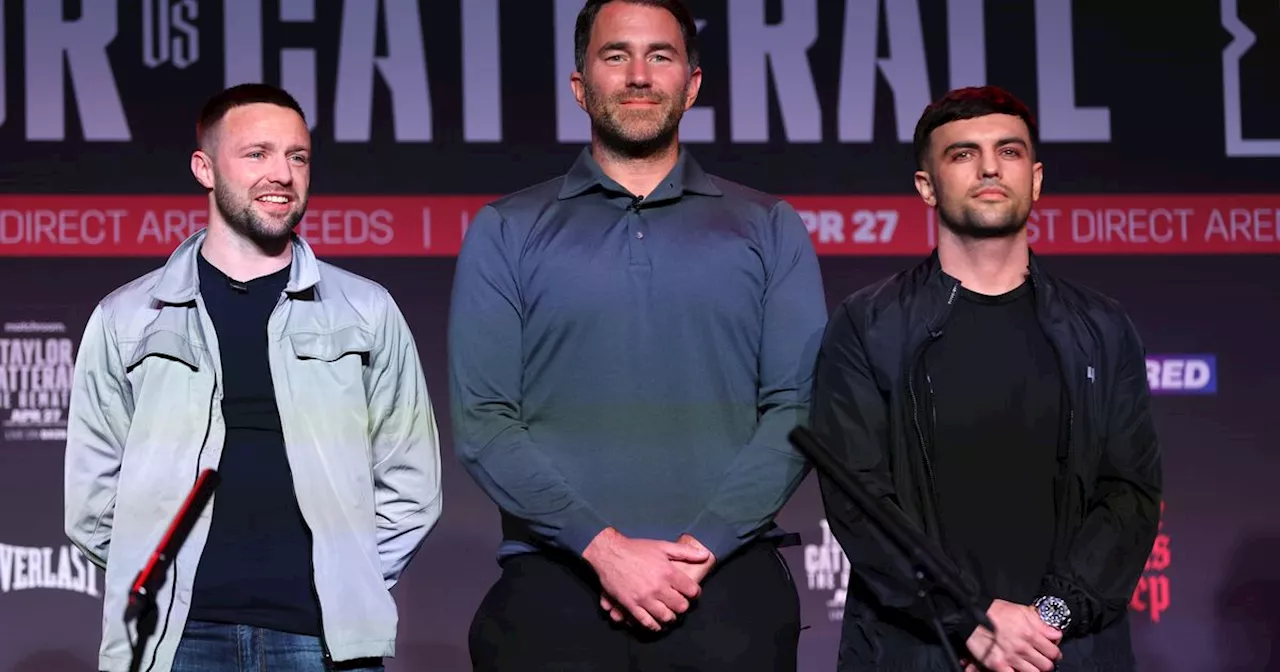 What time and TV channel is Josh Taylor vs Jack Catterall fighting today