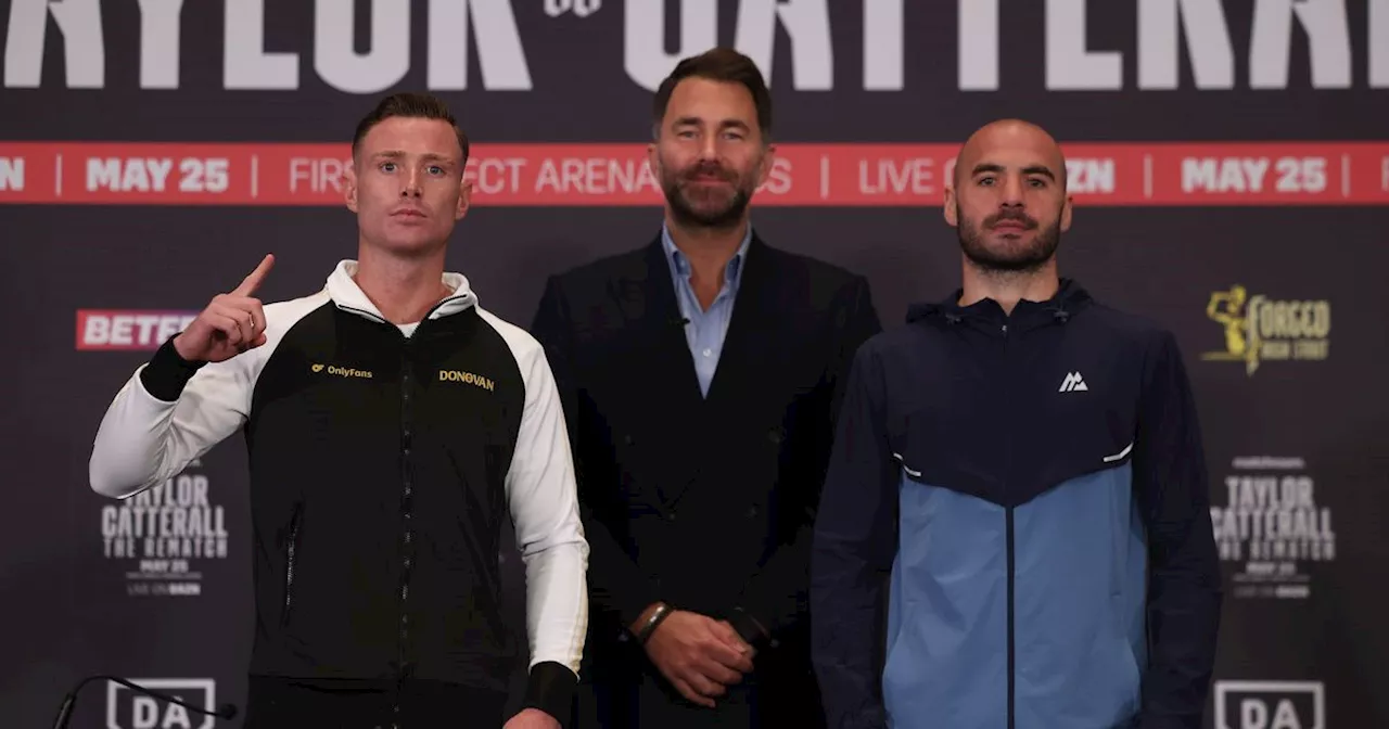 What time and TV channel is Paddy Donovan v Lewis Ritson on tonight?