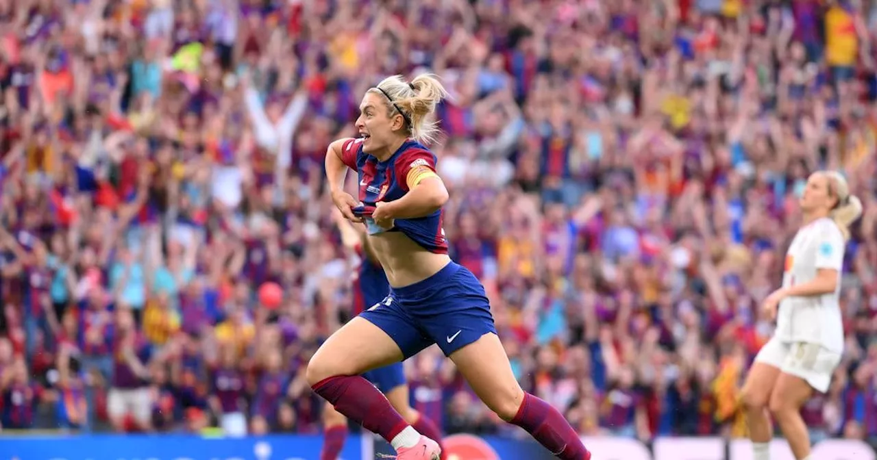 Barcelona beat Lyon to win Women’s Champions League