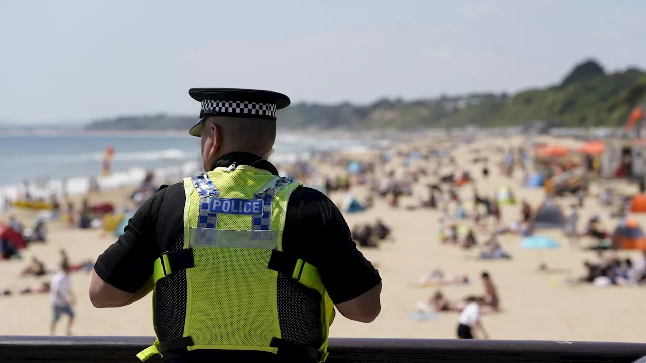 Boy, 17, arrested on suspicion murder after woman stabbed on Bournemouth beach