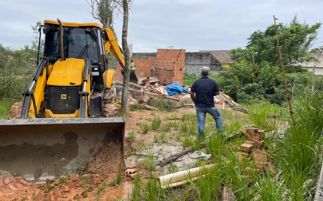 Prefeitura, Creci-RJ e Polícia Civil realizam operação contra grileiros em Saquarema