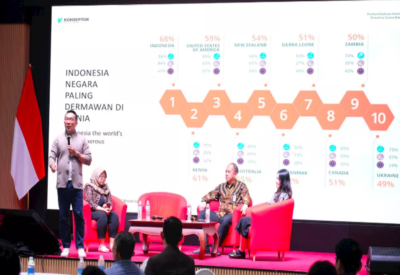 Ridwan Kamil Bagikan Pengalaman Berbisnis pada Mahasiswa Indonesia di Singapura