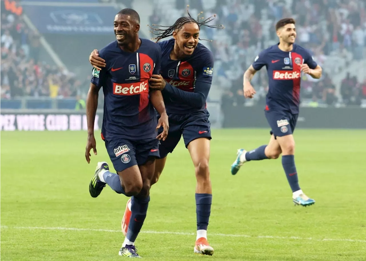 PSG clinch Coupe de France title in Mbappe's final match