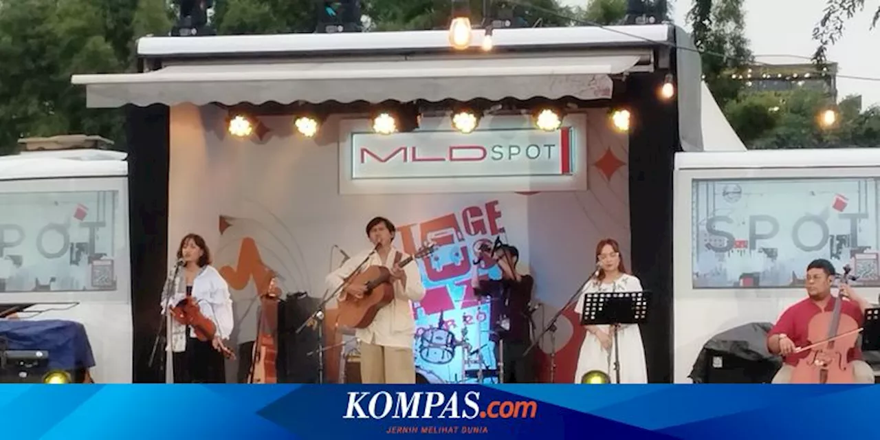 MLDSPOT Stage Bus Jadi Panggung Nostalgia Ananda Badudu