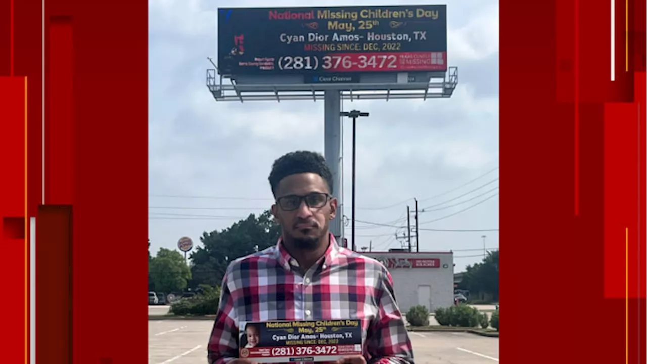 Houston billboards spotlight disappearance of Cyan Dior Amos on National Missing Children’s Day