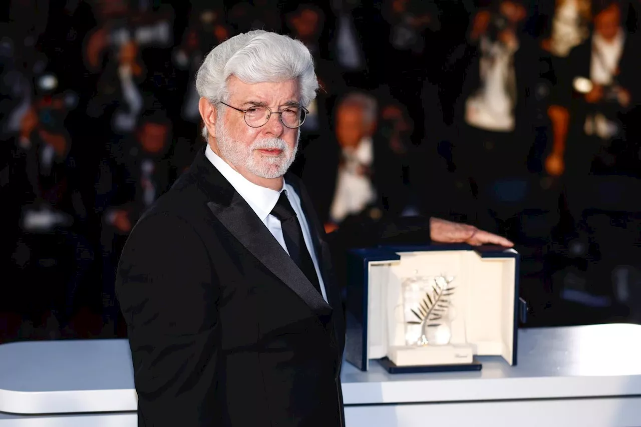 George Lucas reçoit une Palme d'Or d'honneur à Cannes