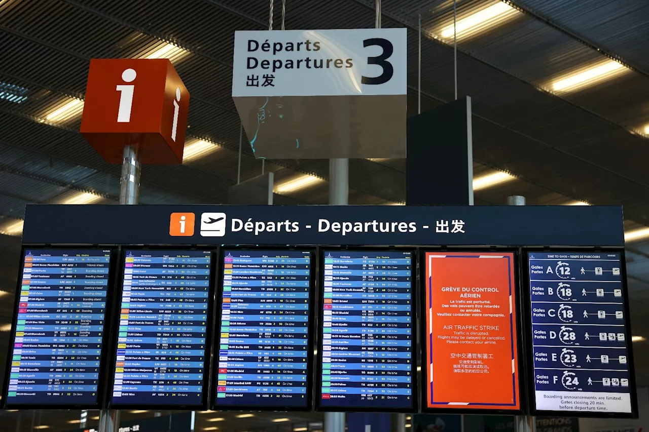 Week-end noir en perspective à Paris-Orly, jusqu'à 70% des vols annulés