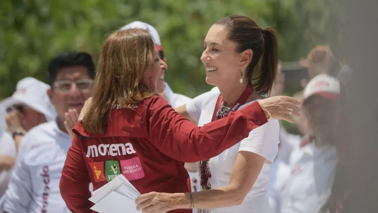 Claudia Sheinbaum apoya cierres de campaña de aliados en Xalapa, Puebla y Cuernavaca