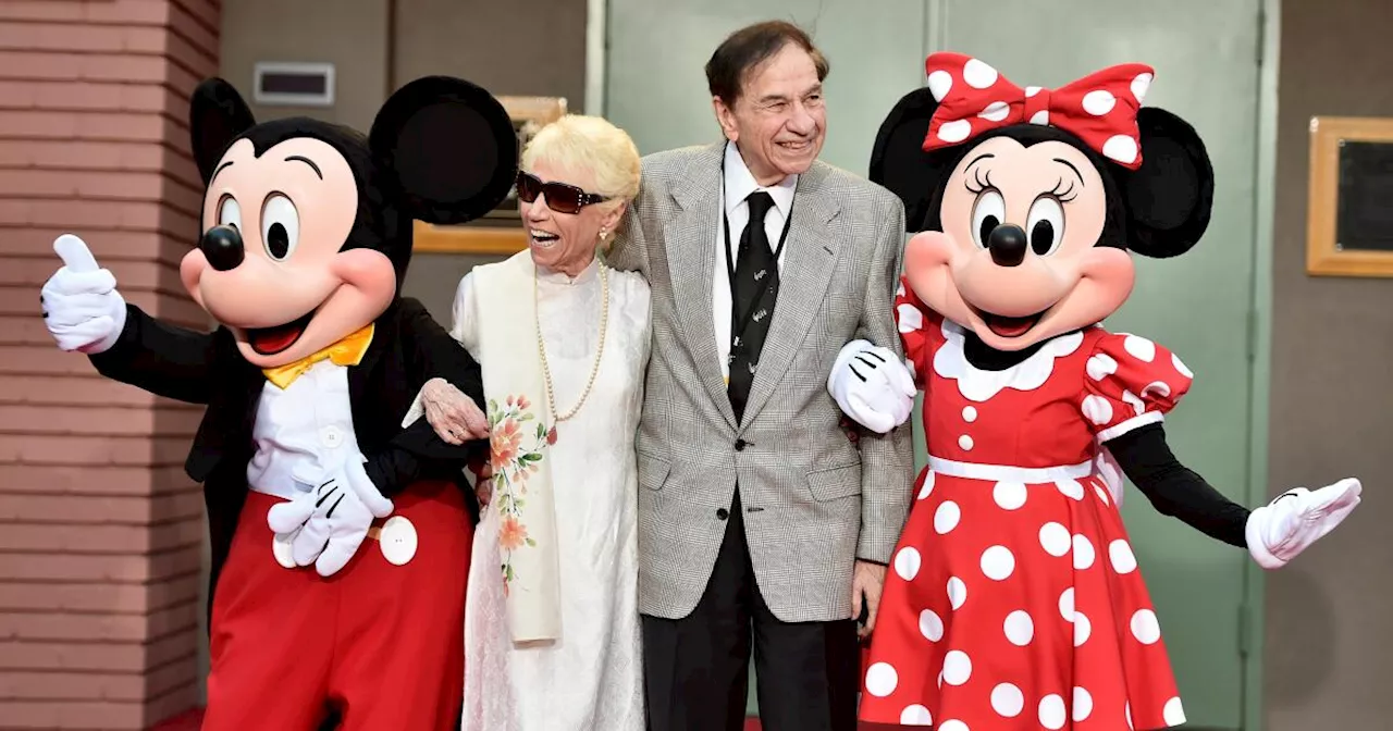 Richard Sherman, who supplied the songs and musical magic for Walt Disney, dies at 95