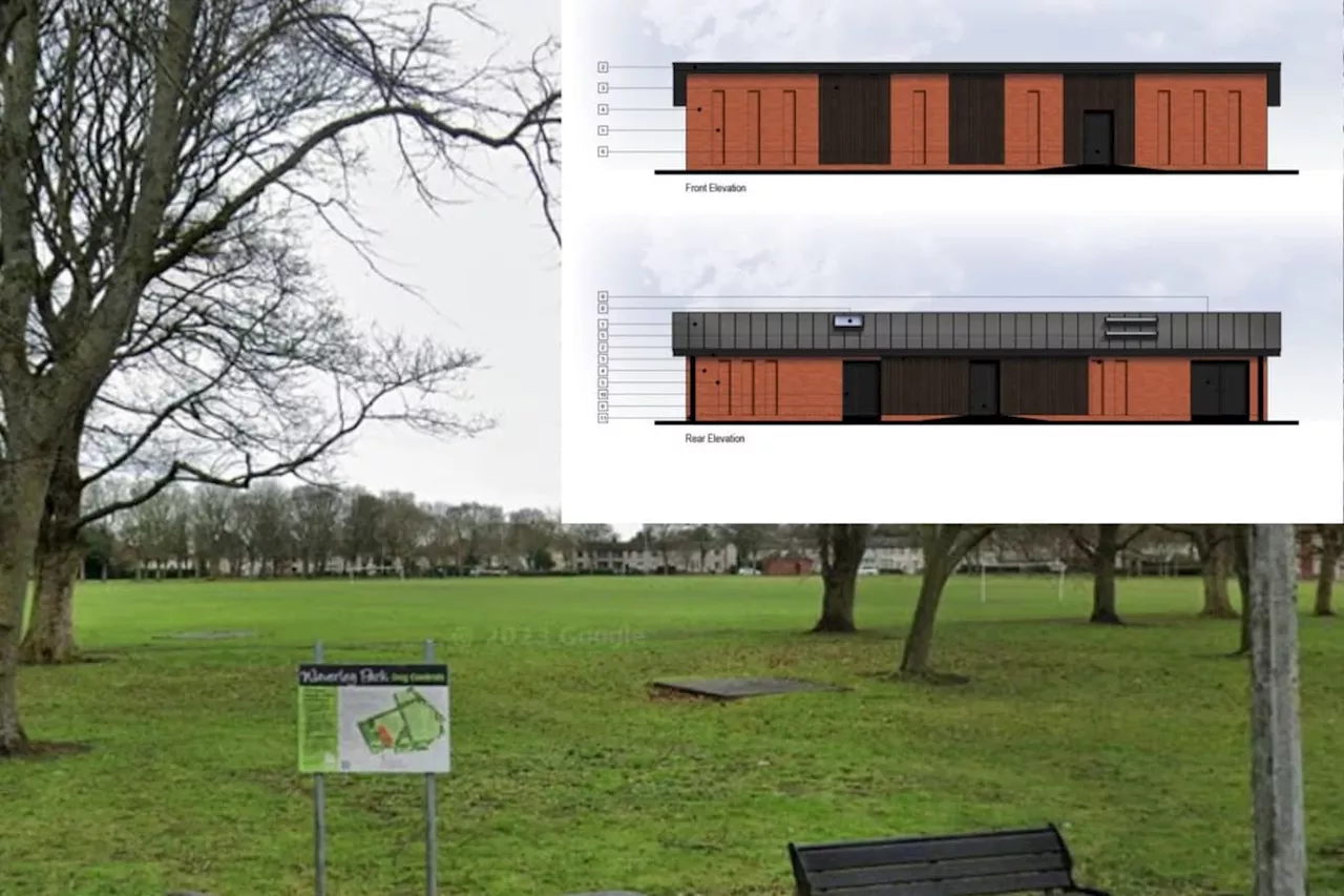 New football pavilion planned for Preston park - paid for with Government Levelling Up cash