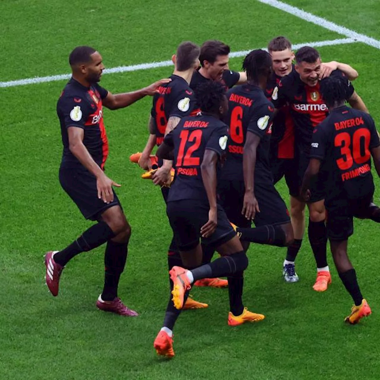 Le Bayer Leverkusen ponctue sa saison historique et réalise le doublé en remportant la Coupe d'Allemagne