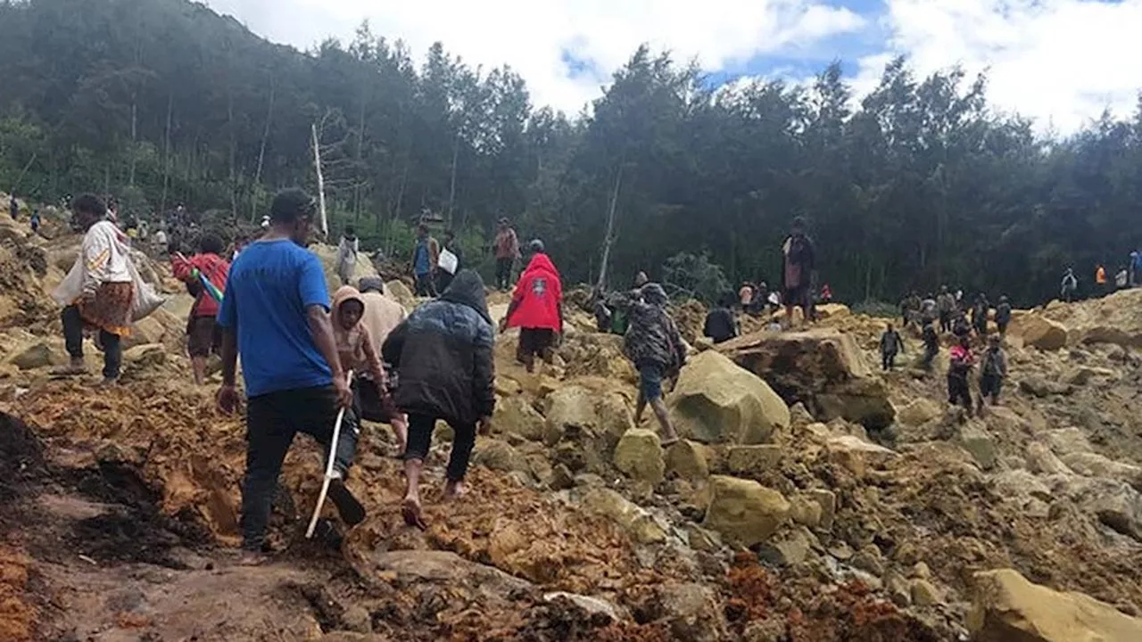 Tanah Longsor Papua Nugini: Konvoi Bantuan Meluncur, AS dan Australia Ulurkan Tangan