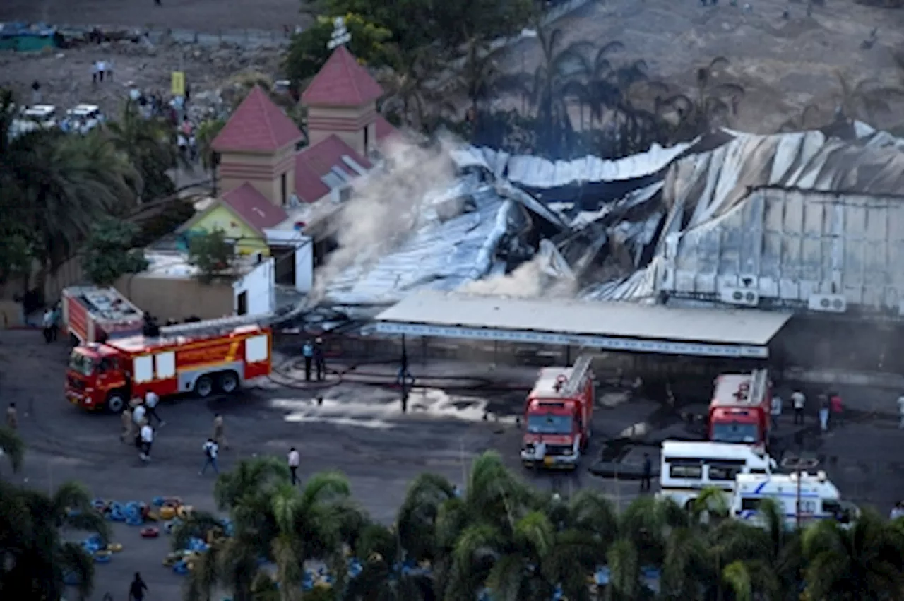 At least 24 dead, mostly children, in India amusement park fire, say officials