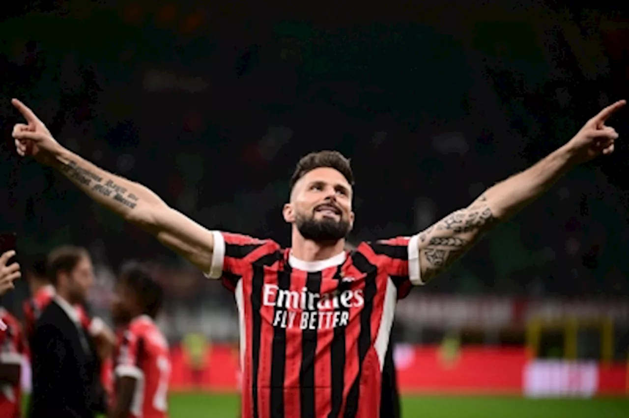 Giroud and Pioli bid farewell to Milan, Juve end season with Monza win