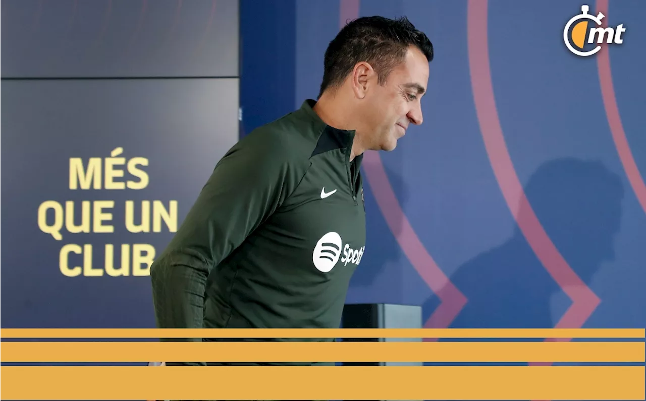 Xavi asegura que su liquidación no será problema en Barcelona; esto le restaba de contrato