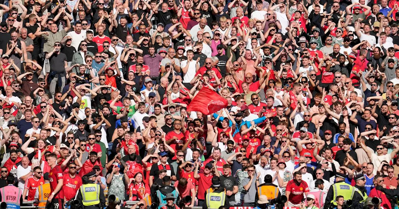 Best pictures as Man Utd fans go wild after FA Cup win over Man City