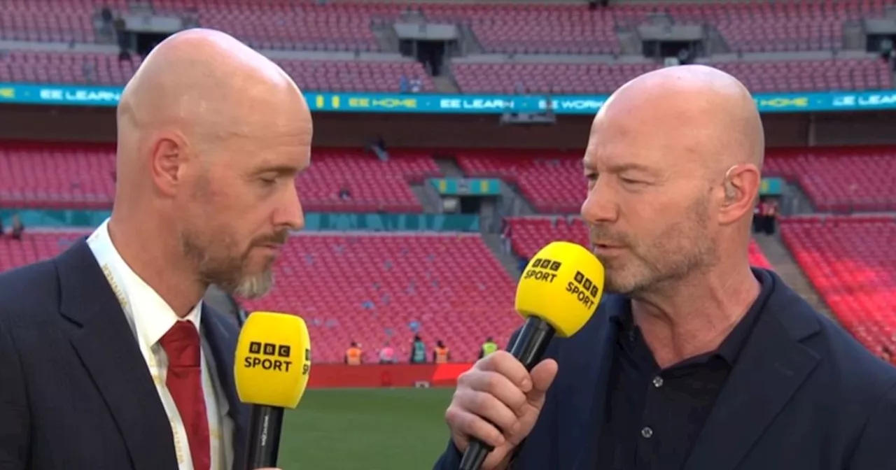 Erik ten Hag defends his Manchester United job but Alan Shearer spots problem