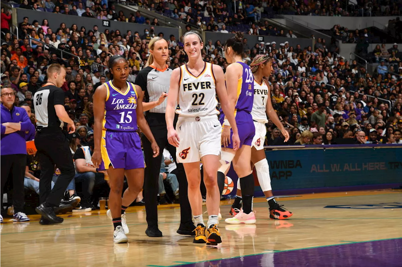 Caitlin Clark helps Indiana Fever get first win of the season 78-73 over L.A. Sparks