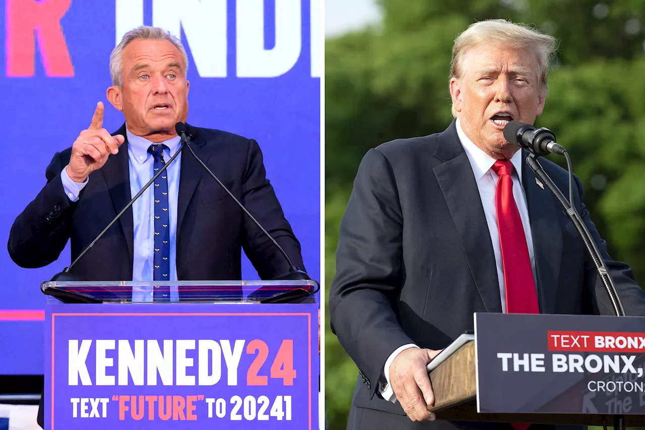 MAGA Rages at RFK Jr. Stunt Ahead of Donald Trump's Speech