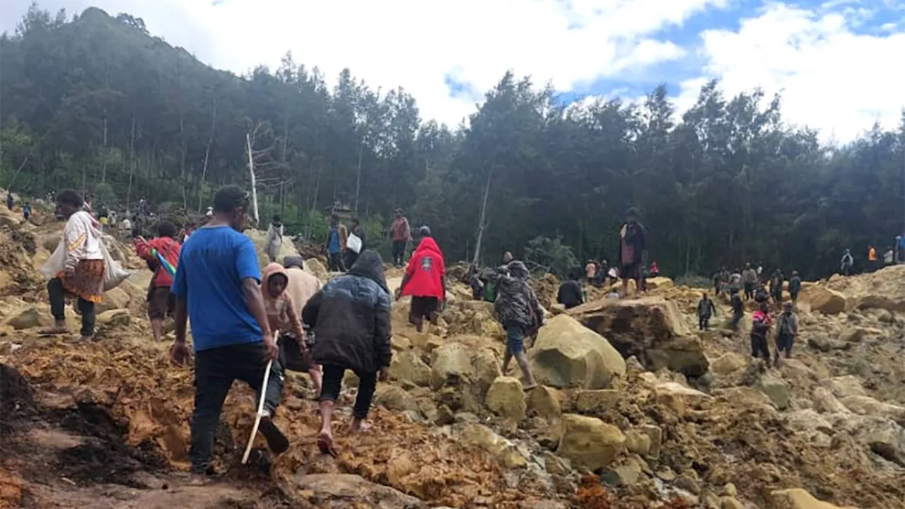 Erdrutsch in Papua-Neuguinea - Hilfe läuft an