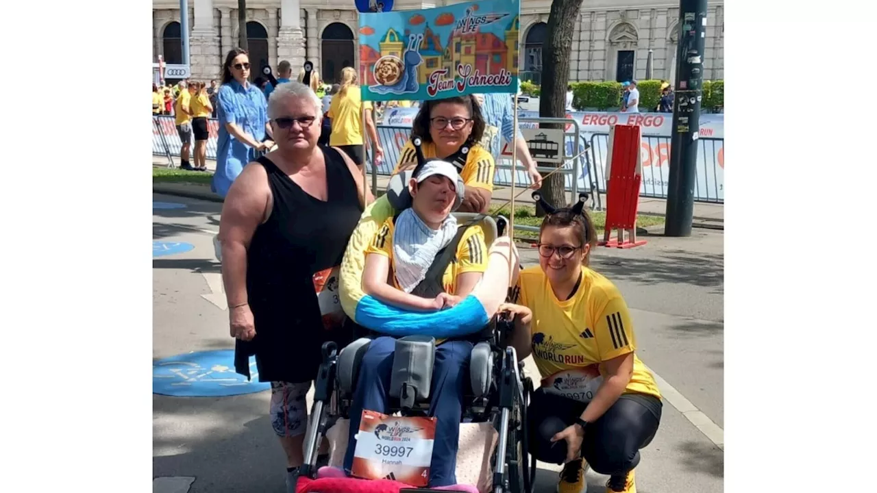 Perchtoldsdorfer Förderzentrum setzt Zeichen bei 'Wings for Life'