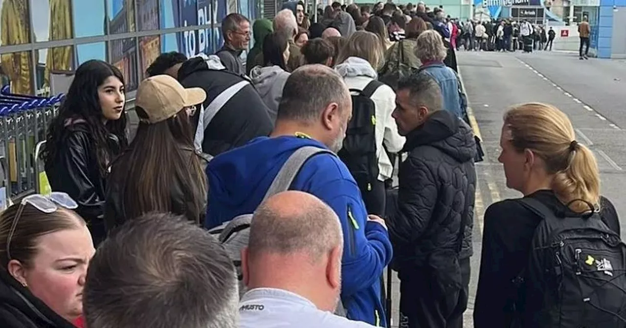 Birmingham Airport live queue updates as passengers report 'carnage' ahead of bank holiday getaways