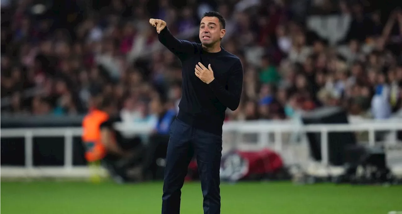 Barça : les statistiques très flatteuses de Xavi sur le banc blaugrana