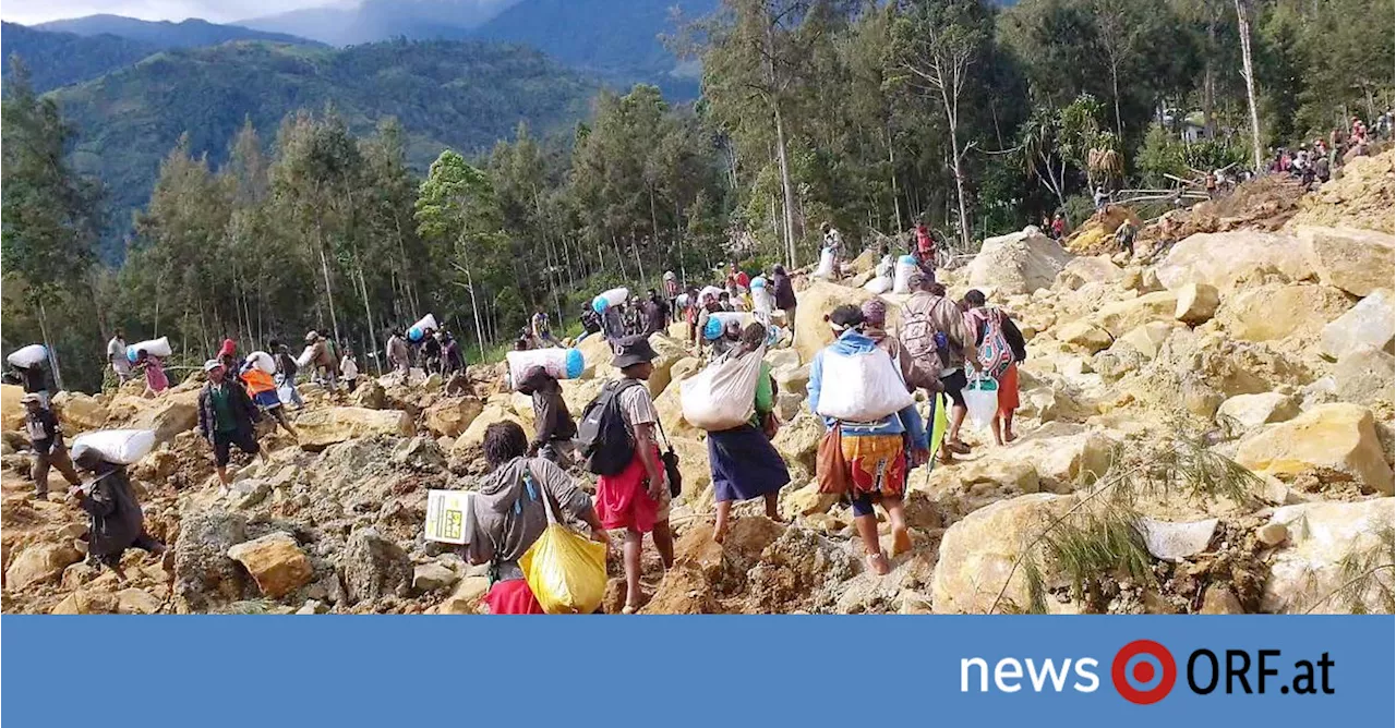 Papua-Neuguinea: Hunderte Tote bei Erdrutsch befürchtet